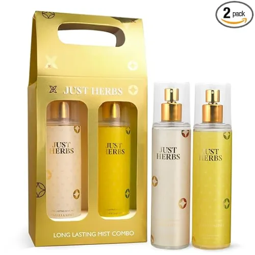 Image of Just Herbs Body Mist Spray for Men and Women 