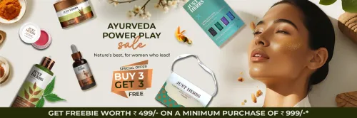 Image of Just Herbs Coupon : Buy above ₹999 and Get Free Gift worth ₹499
