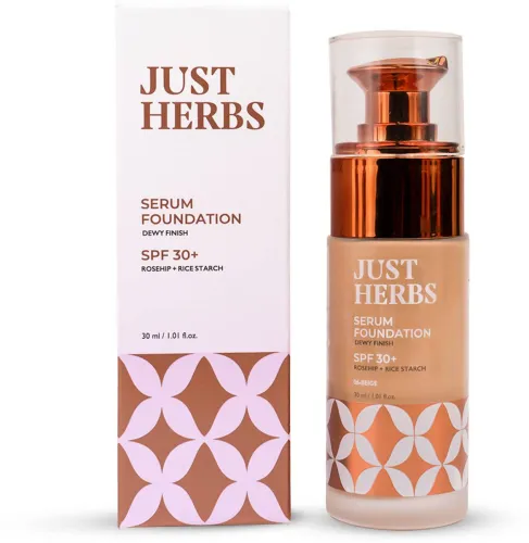 Image of Just Herbs Dewy Finish Full Coverage Waterproof Serum 