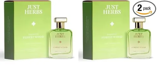 Image of Just Herbs Energising Forest Wood Eau Da Parfum (Pack of 2)