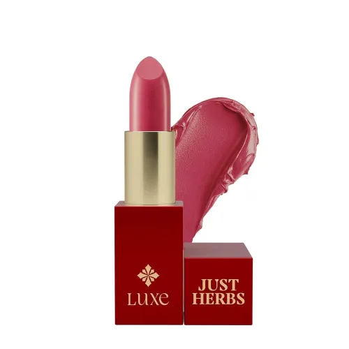 Image of Just Herbs Luxe Satin Melt High Shine Lipstick 