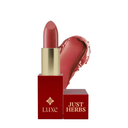 Image of Just Herbs Luxe Satin Melt Lipstick 4gm