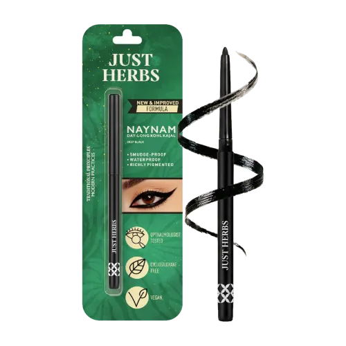 Image of Just Herbs Naynam Kohl Kajal (0.35g)
