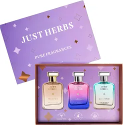 Just Herbs Pure Fragrances Eau de Parfum 50ml * set of 3