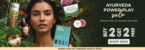 Image of Just herbs sale : Buy 2 Get 2 free on beauty products