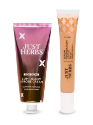 Just Herbs Strobe Cream Dewy Serum Foundation Ivory SPF 30