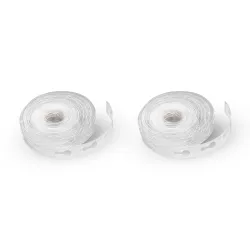 Just Party Balloon Arch Strip Roll - 2-Pack: Easy DIY Balloon Decoration Kit Transparent