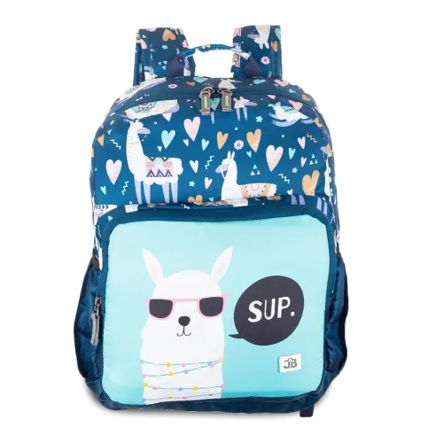 Image of JUSTBAGS JB Printed, Water Resistant, Lightweight School Bags For Kids Boys And Girls- 3 to 4 year olds, for Nursery/Pre