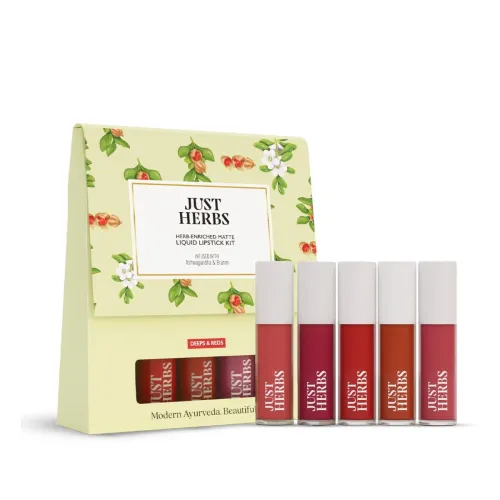 Image of Just Herbs Herb Enriched Matte Liquid Lipstick