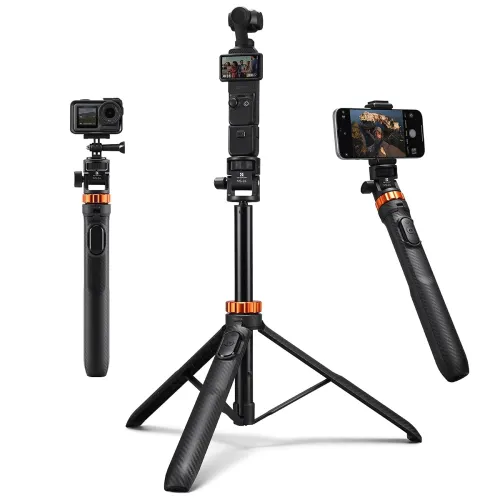 Image of K&F Concept 69'' 175cm iPhone Selfie Stick Tripod Holder