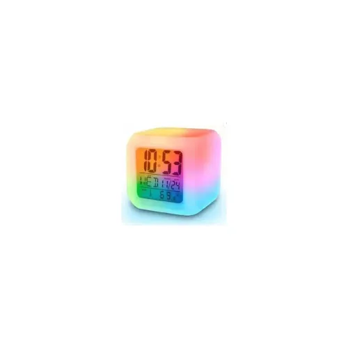 Image of KADIO Plastic Digital White Clock Po1