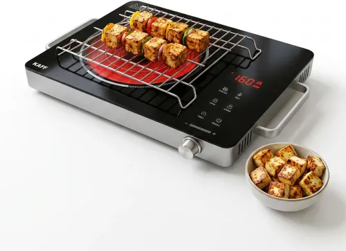 Image of Kaff 2200 W Induction Cooktop Touch Panel (Black, TIR36)