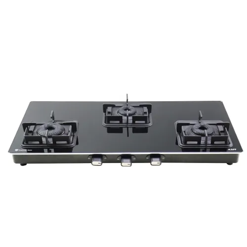 Image of KAFF 77 cm, 3 Brass Burners Built-in Glass Cooktop 