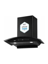 Kaff KCF60 1450 CMH 60 cm Digital Display, Touch & Motion Sensor, Filterless