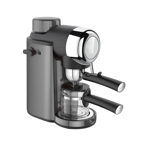 Image of KAFF Vienna Espresso & Cappuccino Coffee Maker | 800W | Glass Carafe | Black