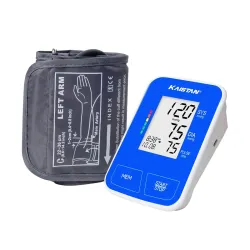 KAISTAN DBP 1231 Blood Pressure Monitor | Fully Automatic Machine for BP Monitoring & Heart Pulse Rate | Digital BP Testing Meter for Home | Dual Power Device USB cable type-C or AAA battery...