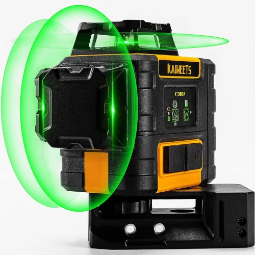 Image of KAIWEETS KT360A Self-Leveling 3X360 Laser Level 20Hrs Magnetic Stand
