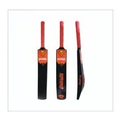 Kaizen Super-Rise Cricket Bat – Size 8 Plastic Fibre Bat for Kids | Lightweight & Durable Cricket Bat for Practice & Fun Play – Black Color