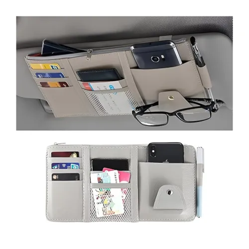 Image of KAKZADDA Car Sun Visor Organizer