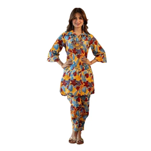 Image of Kalaanj Kurta Set for Women coords Set 