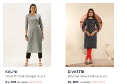 Kalini Kurta For Women up to 90% Discount