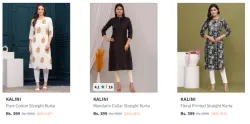Kalini Womens Kurtas @ Up to 90% Discount