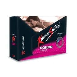 KamaSutra Dotted Condoms for Men - 20 Count
