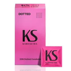 KamaSutra Dotted Condoms for Men - 20 Count