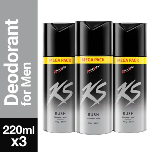 Image of Kamasutra Pack Deodorant Spray (660 ml, Pack of 3) 