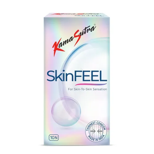 Image of KamaSutra SkinFEEL Thinnest Condoms Combo Pack of 10