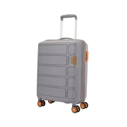 Kamiliant American Tourister Small Harrier Zing 56 Cms Cabin (PP) Hard Sided 8 Wheels Spinner Luggage/Suitcase/Trolley B
