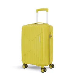 KAMILIANT by American Tourister Cabin Savvy 55 Cms Small (PP) Hard Sided 8 Wheels Spinner Luggage/Suitcase/Trolley Bag 