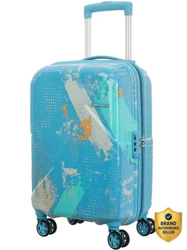 Image of Kamiliant by American Tourister Combination Lock-Ather Expandable Cabin Suitcase