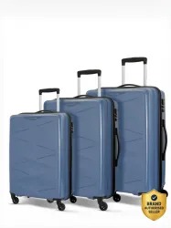 Kamiliant by American Tourister Hard Body Set of 3 Luggage 4 Wheels