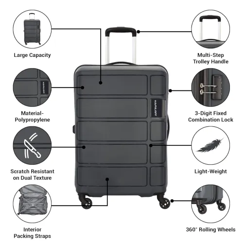Image of Kamiliant by American Tourister Harrier Cabin Suitcase 56cm