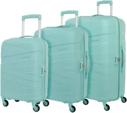 Kamiliant by American Tourister Hard Body Set of 3 Luggage 4 Wheels