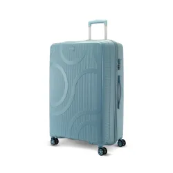 Kamiliant by American Tourister Selva | Trolley Bag Check-in Medium Size (69 cms) for Travel| Hard Case Polypropylene (PP) Suitcase|360° 8-Wheel Spinner Luggage Trolley|Combination Lock|Ston...
