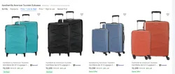Kamiliant By American Tourister Set of 2 Suitcases From ₹2299