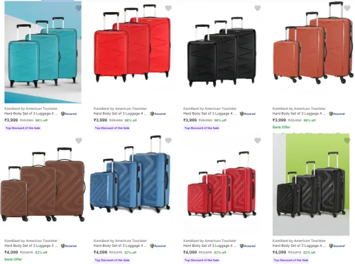 Image of Kamiliant By American Tourister Suitcases Starting @ ₹3999