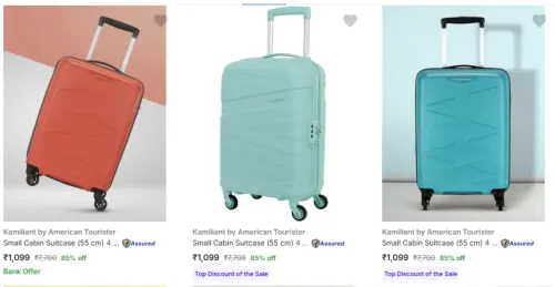 Image of Kamiliant By American Tourister Suitcases upto 85% Discount