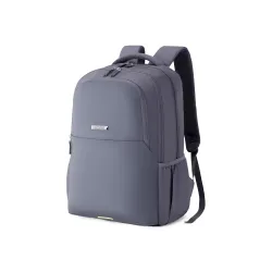 Kamiliant by American Tourister Dissenter Office Laptop Backpack with 15 Inch Laptop Compartment, 33 L Capacity, Ergonomically Designed with Bottle Holder for Men And Women - Grey, Polyester