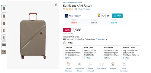 Image of Kamiliant KAM Falcon Trolley Bag