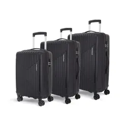 Kamiliant Savvy 3-Piece Trolley Luggage Set