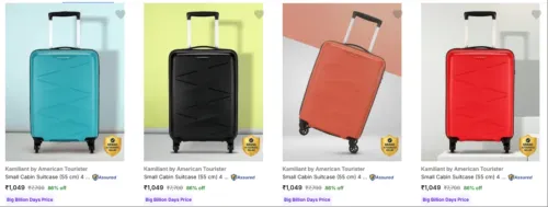 Image of Kamiliant by American Tourister Suitcases at minimum 79% Discount
