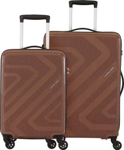 Image of Kamiliant by American Tourister Brown 2-Piece Hard Luggage Set