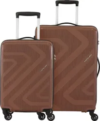 Kamiliant by American Tourister Brown 2-Piece Hard Luggage Set