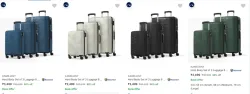 Kamilliant Suitcases upto 88% Discount