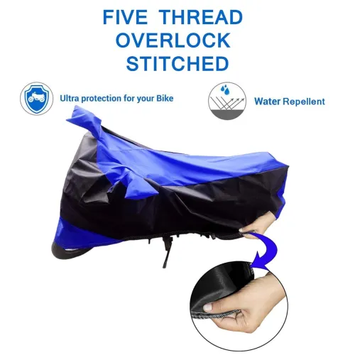Image of Kandid Blue & Black Universal Bike Cover 
