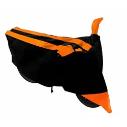 Kandid Orange & Black Vehicle Bike Cover