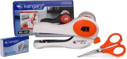 Kangaro Combo Pack 4 in 1 Stapler